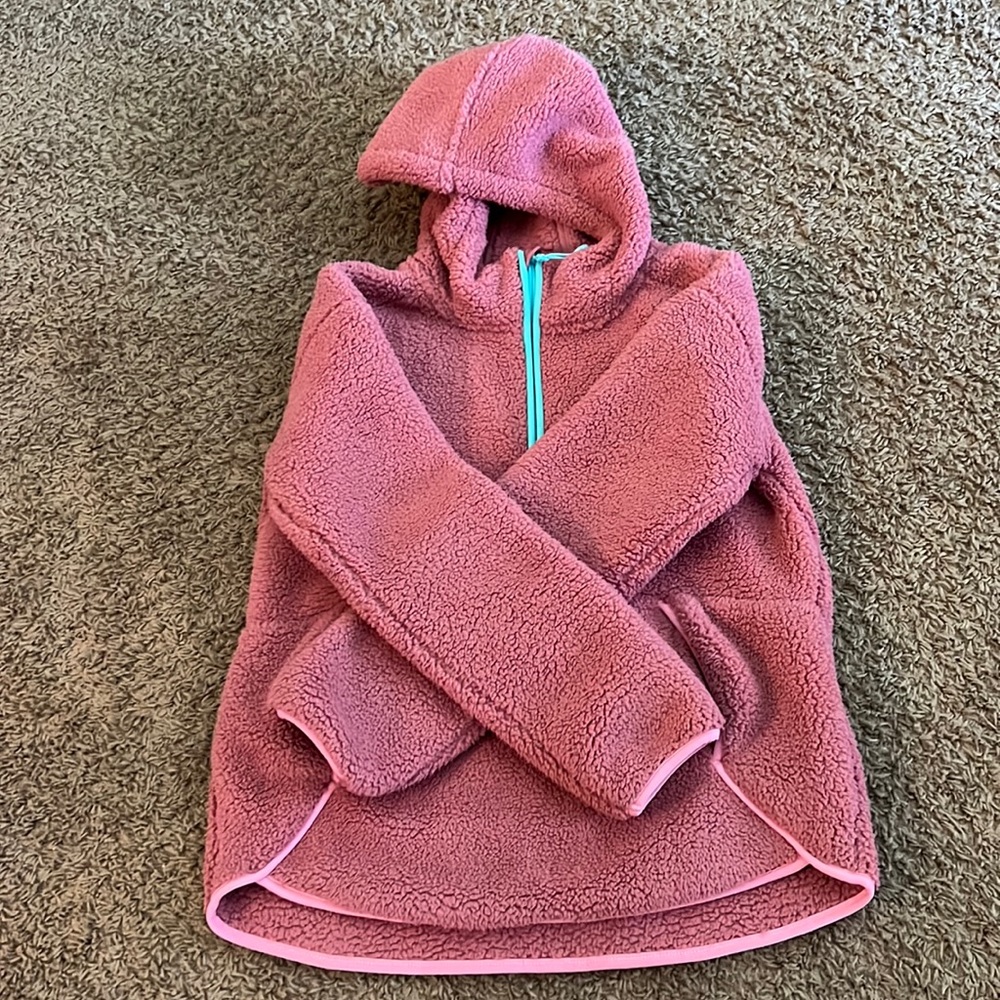 Girls Sherpa 1/4 Zip Pullover